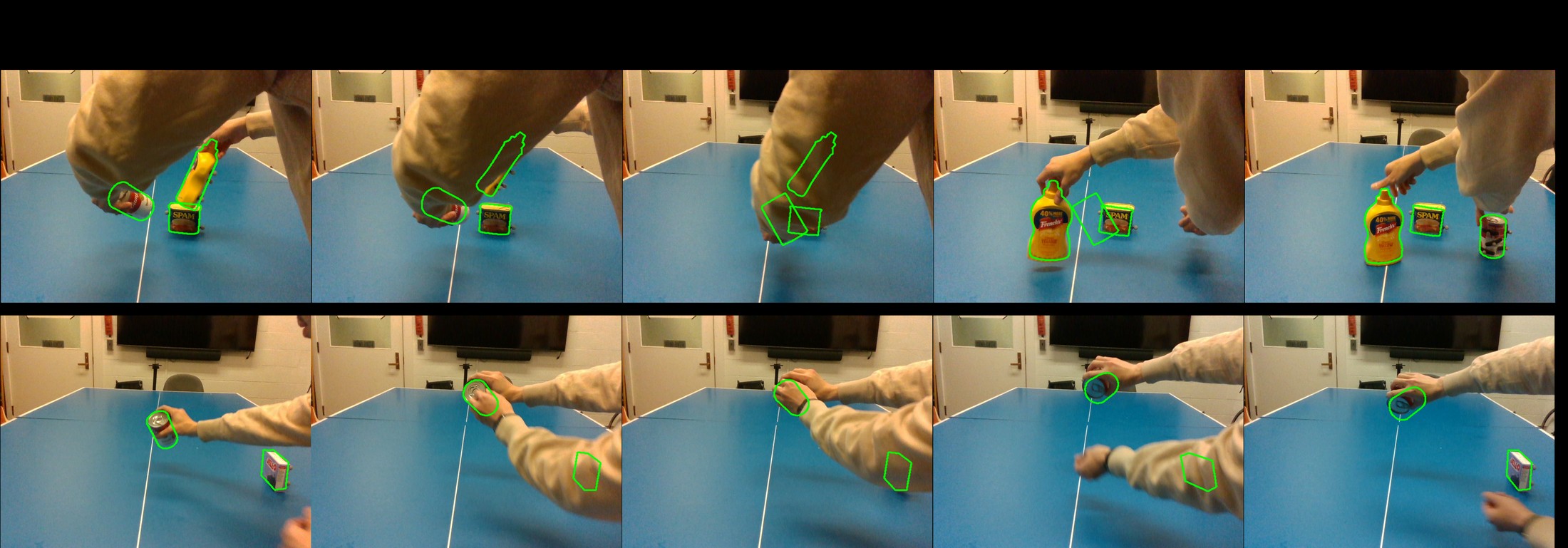 Point2Pose teaser: multi-object 6D pose tracking and reconstruction